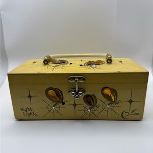 Enid Collins vintage 1960s Night Lights wooden box purse